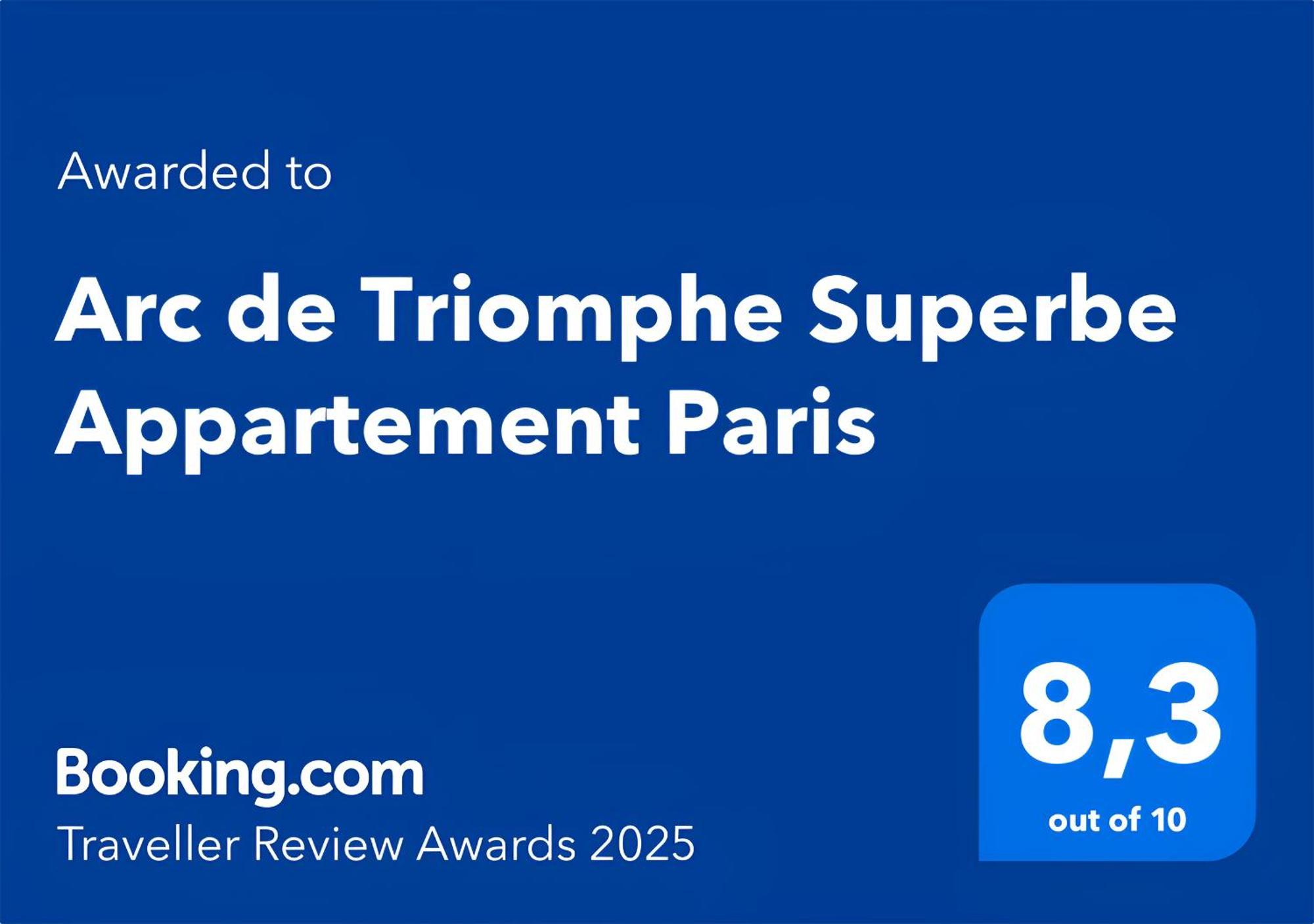 Arc De Triomphe Superbe Appartement Paris Free Netflix 外观 照片